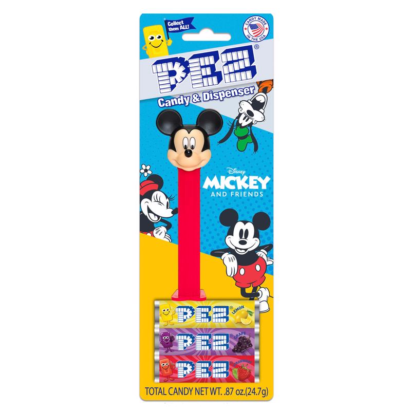 PEZ BLISTER PACK DISNEY 6 COUNT