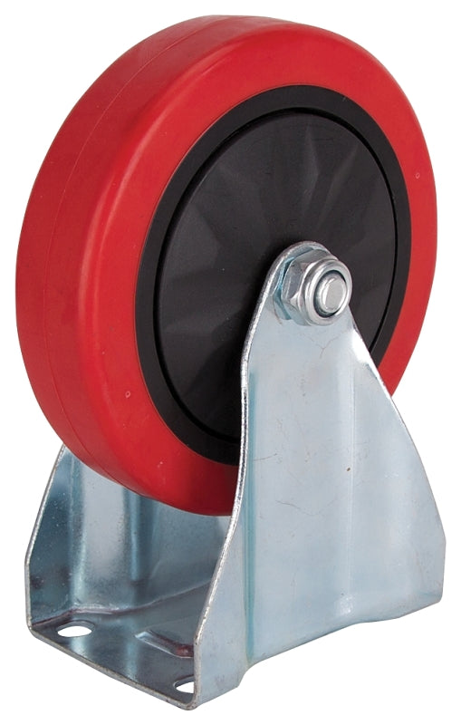 Mintcraft JC-382-G 5" Rigid Plate Pu Caster