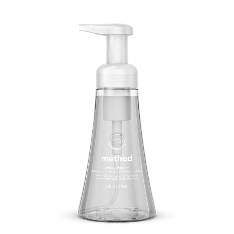 Method Foaming Hand Soap, Sweet Water, 10 oz, 1 pack, Packaging May Vary