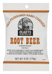 Claeys 686 Old Fashioned Root Beer Hard Candy, 6 oz