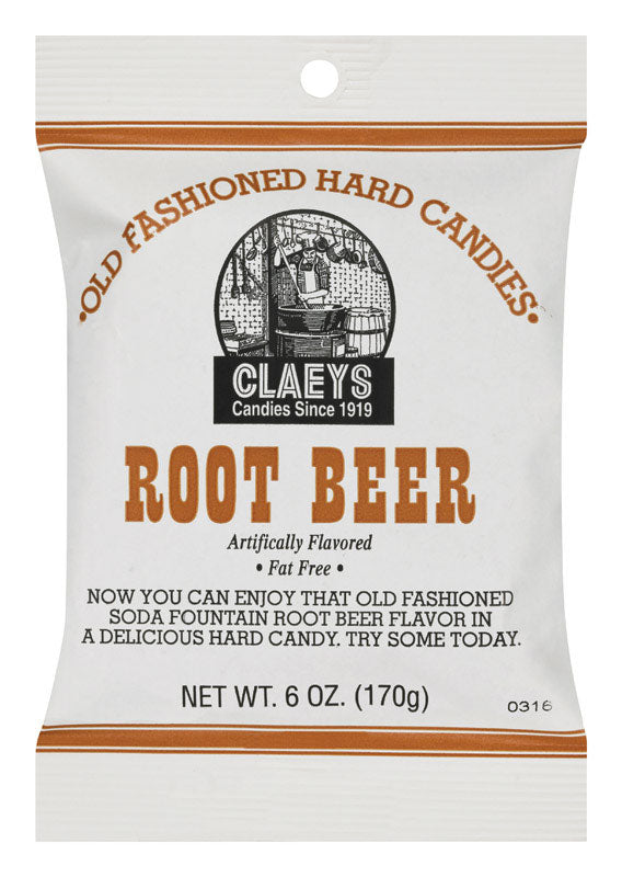 Claey's, Old Fashioned Hard Candy Root Beer, 6 oz