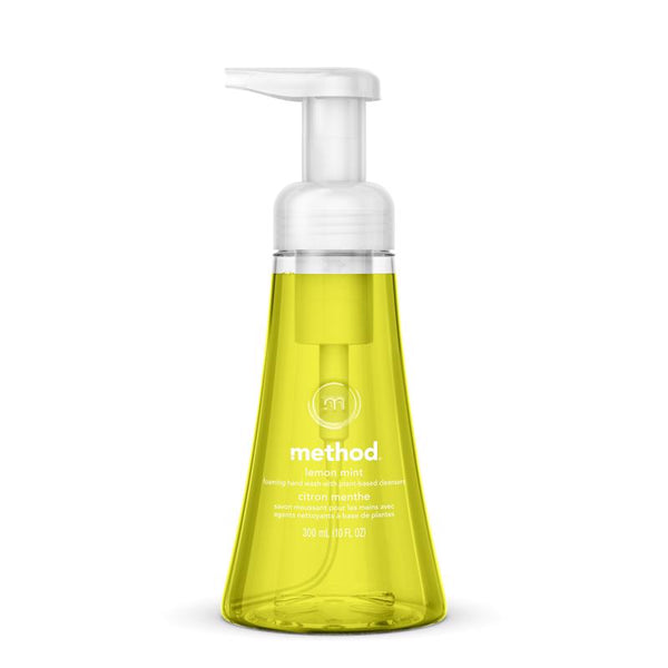Method Foaming Hand Wash, Lemon Mint, 10 Ounce 01162