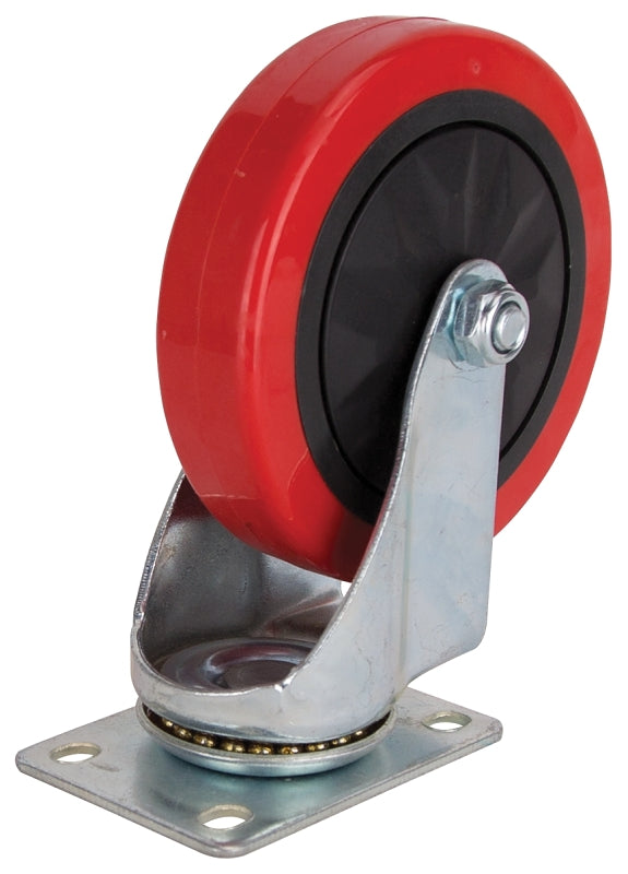 Mintcraft JC-385-G 5" Swivel Plate Pu Caster