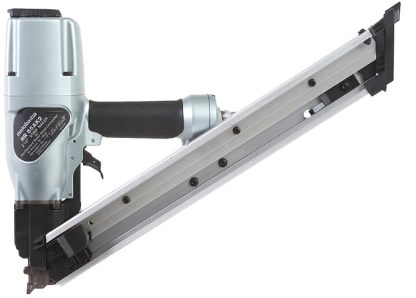 Metabo HPT Metal Connector Nailer | Pro Preferred Brand of Pneumatic Nailers | 36 Degree Magazine | Accepts 1-1/2-Inch to 2-1/2 Nails | Ideal for Fastening Metal Connectors to Wood | NR65AK2 NR65AK2M