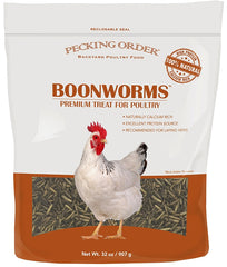 Red River Pecking Order Boonworm Treat, Ingredients Black Soldier Fly Larvae 009354