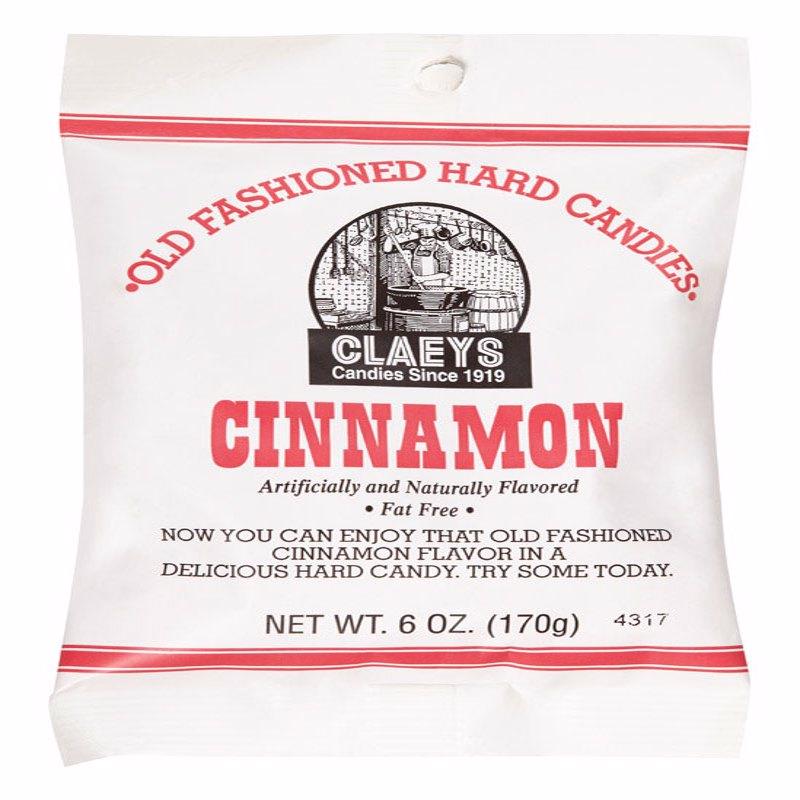 Claey's Cinnamon Hard Candy, 6 Oz Package