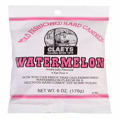 Claeys Candies 681 Claeys Old Fashioned Watermelon Hard Candy, 6 oz