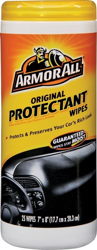 Original Protectant Wipes by Armor All, Car Interior Cleaner Wipes with UV Protection to Fight Cracking & Fading, 30 Count