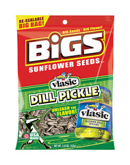 BIGS Vlasic Dill Pickle Sunflower Seeds, Keto Friendly Snack, Low Carb Lifestyle, 5.35 oz Bag 500916