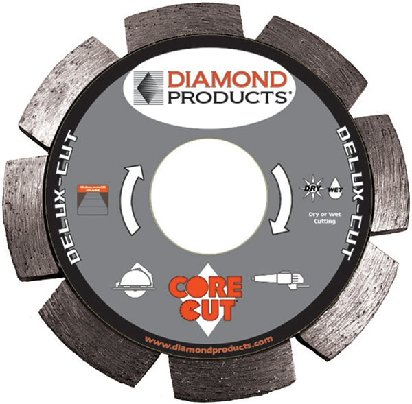 Diamond Products Core Cut 21072 4-1/2-Inch by 0.250 Delux Cut Tuck Point Blade