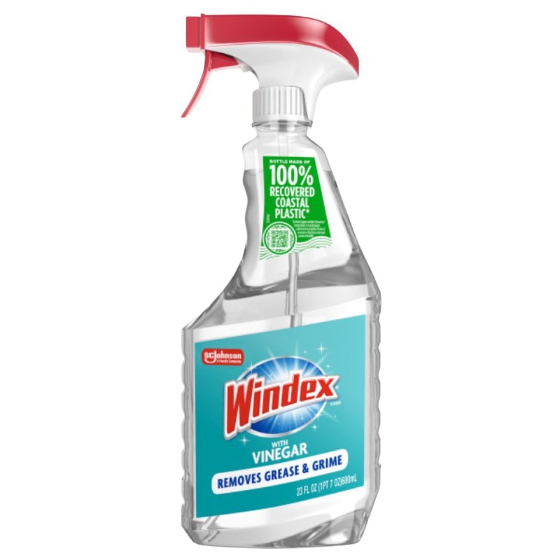 Windex Vinegar Glass Cleaner, 23 Oz. (312620)