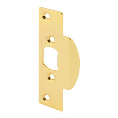 Defender Security U 9422 latch strike plate Brass