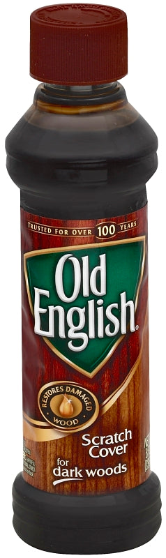 Reckitt Old English Scratch Cover For Dark Woods, 8 fl oz Bottle, Wood Polish 6233875144