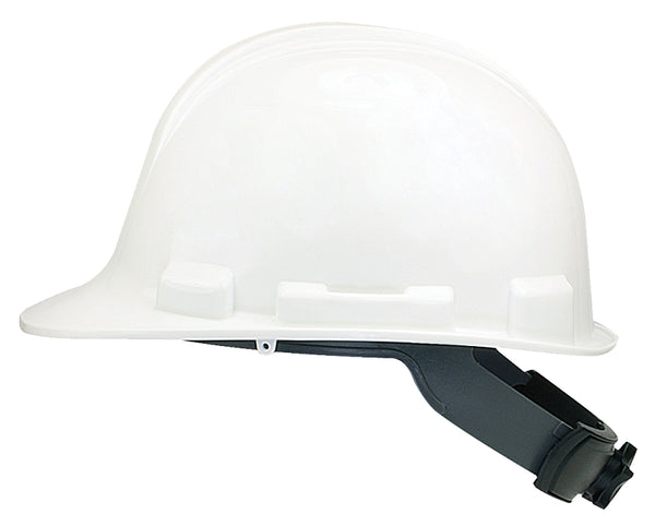 Safety Works SWX00346 Hard Hat with Wheel RATCHET, White SWX00346-01