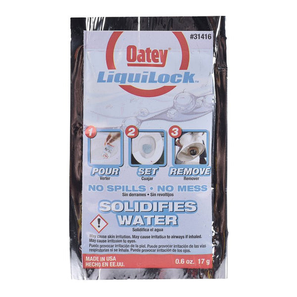 Oatey LiquidLoc(TM) Absorbent, 0.6 oz. 31416