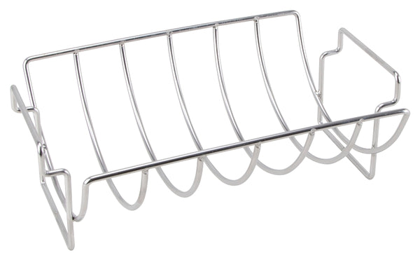 Omaha Bbq-37237 Rib and Roast Holder, Stainless Steel, 14-1/2 Inch