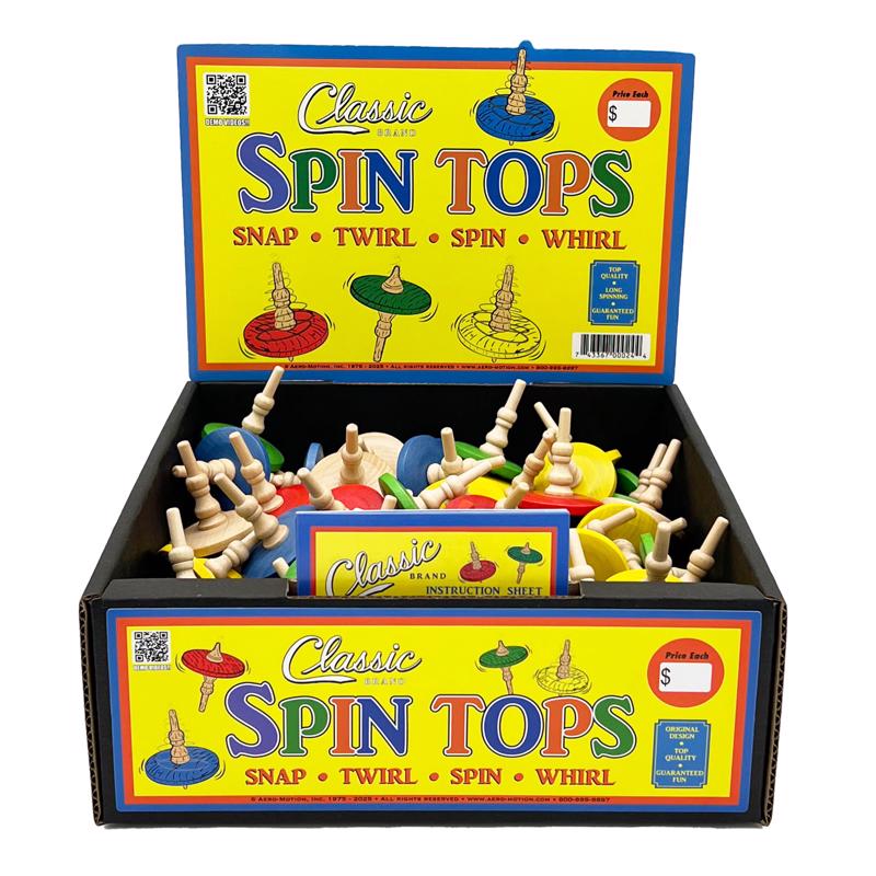 CLASSIC SPIN TOP WOOD72