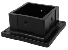 Nuvo Iron PPA4X4B post base anchor, Black