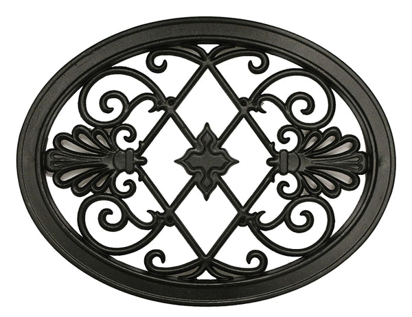 Nuvo Iron Decorative Insert for Fencing, Gates, Home, Garden - Oval, 17" ACW56