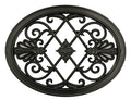 Nuvo Iron Decorative Insert for Fencing, Gates, Home, Garden - Oval, 17" ACW56