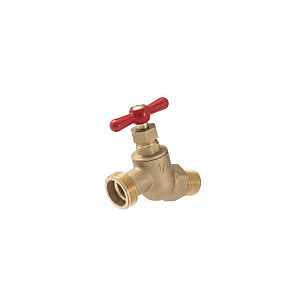 Brass 1/2-in MIP x 3/4-in MHT No Kink Heavy-Duty Hose Bibb