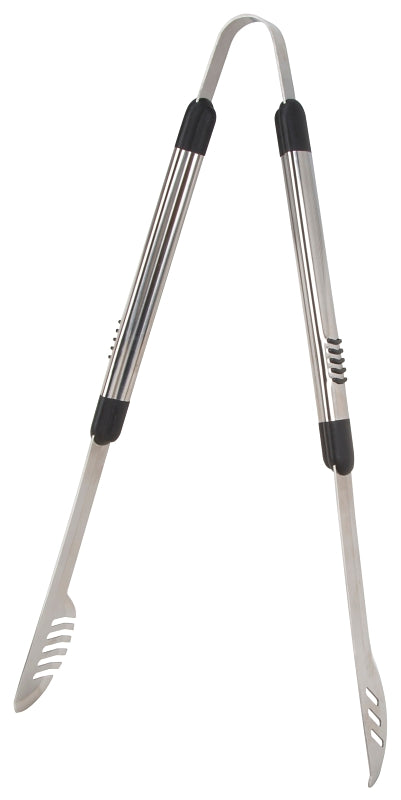 Omaha Bbq-8112443c BBQ Tongs, Stainless Steel, 19 Inch (Pack of 6)