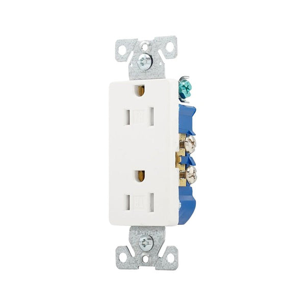 EATON Wiring TR1107W-10-L Receptacles, One Size, White