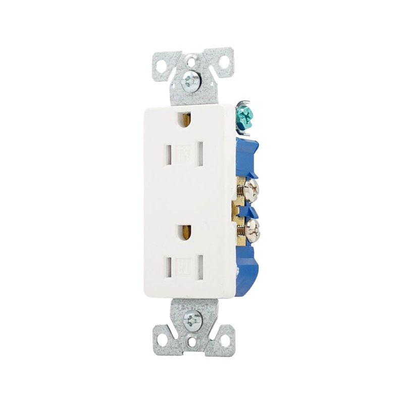 EATON Wiring TR1107W-10-L Receptacles, One Size, White