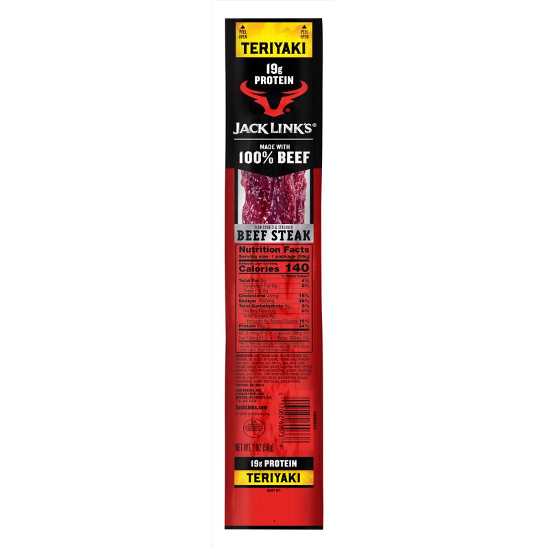 Jack Link's Steak Beef Teriyaki 2 Ounces