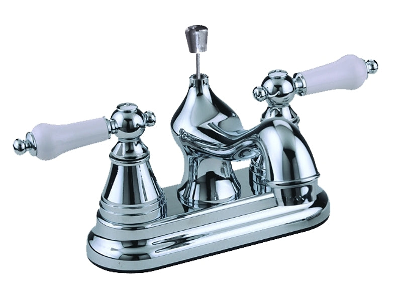 Boston Harbor LAV Faucet 2-HNDL POPUP Chrome PF4232