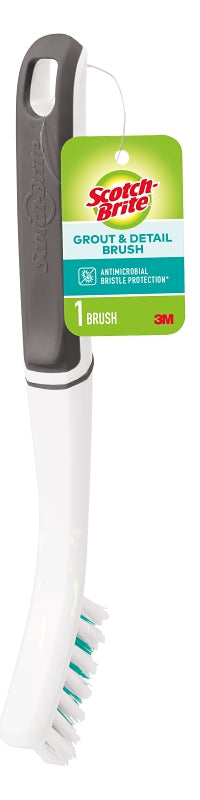 Scotch-Brite Grout Brush Gray/White 511P-6