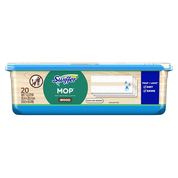 Swiffer Wet Mopping Cloth Rfl Citrus 037000592532
