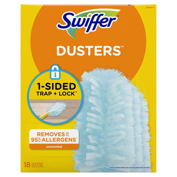Swiffer Brand Multi-Surface Dusters Refills, Bamboo, White, 18 count 037000990369