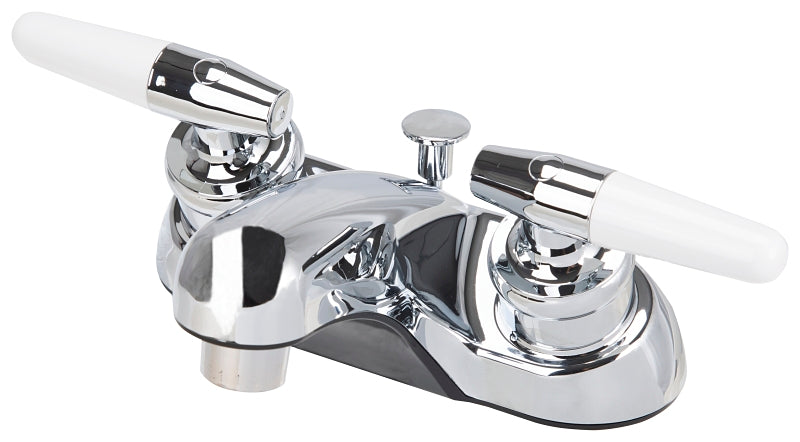 Toolbasix Jy-4212plq Lavatory Faucet With Pop-up, Chrome, Non-metallic