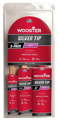 Wooster Brush 5229 Silver Tip Variety 3 Pack