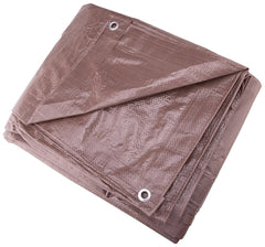 Mintcraft BR1012 Tarps, Brown Polyethylene T1012BR90