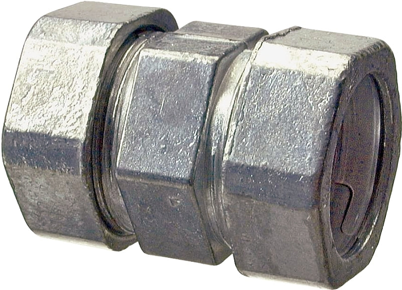 Halex, 3/4 in. Electrical Metallic Tube (EMT) Compression Coupling , 22222, 5 per pack