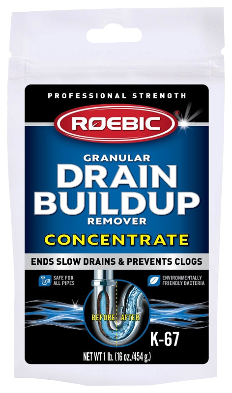 Roebic Drain & Trap Cleaner 1 LB granules K-67GDB