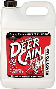 EVOLVED HABITATS Deer Co-Cane 9.5 lbs Liquid Mineral Deer Attractant - Ready to Use All Year-Round Concentrated Mineral Lick Food Supplement - Mineral Site Activator