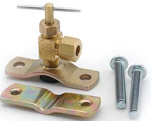 ANDERSON METALS 759195-04 1/4" CMP Valve & Saddle