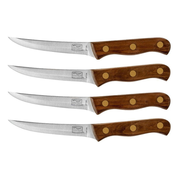 Chicago Cutlery 4 in. L Stainless Steel Steak Knife 4 pc. B144