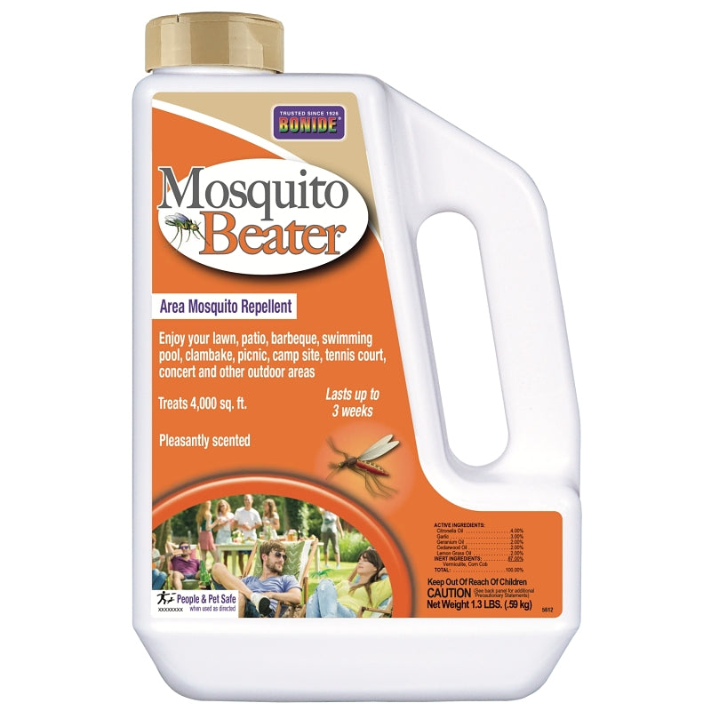 Bonide Mosquito Beater Area Mosquito Repellent , 1.3 lbs, Granules