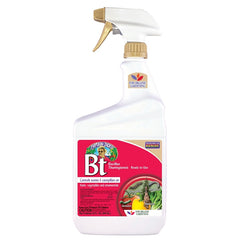 Bonide 8066 Captain Jack's Bacillus Thuringiensis BT Organic Worm & Caterpillar Control, 32 oz. Ready-to-Us - Quantity 1