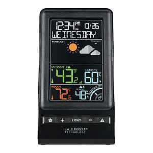 La Crosse Technology 308-1415C Digital Multi-Color Wireless Forecast Station