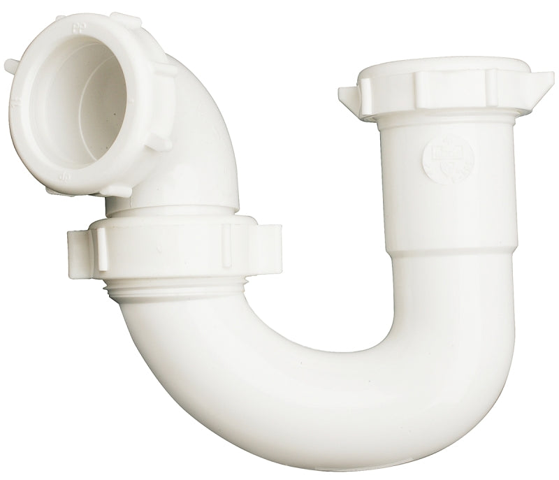 Plumb Pak PP960W PlumPak S-Trap, 1-1/2 In, Tube, Plastic