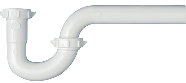 Plumb Pak PP940W PlumPak P-Trap, 1-1/4 X 1-1/2 In, Plastic, Medium, White