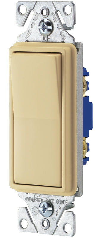 EATON Wiring 7501V-10-L Switch, One Size, Ivory