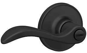 SCHLAGE J40SEV622 J40-SEV Seville Privacy Door Lever Set with Round Rose from The J Series