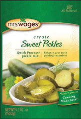 Mrs Wages Quick Process Sweet Pickle Mix W624-J7425
