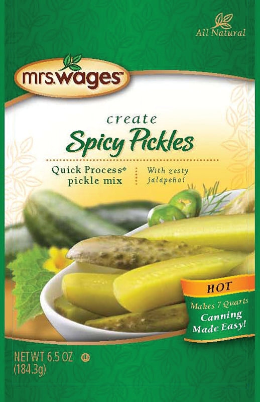 Mrs. Wages Spicy Pickling Mix, Hot 6.5oz W655-J7425